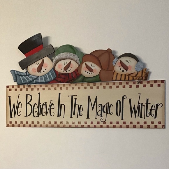 WINTER SIGN - Picture 1 of 8